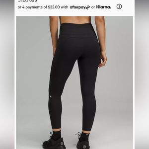 Black Like New Lululemon Leggings